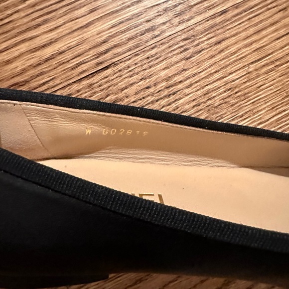 COPY - Chanel Black Flats 7.5 - Picture 6 of 6